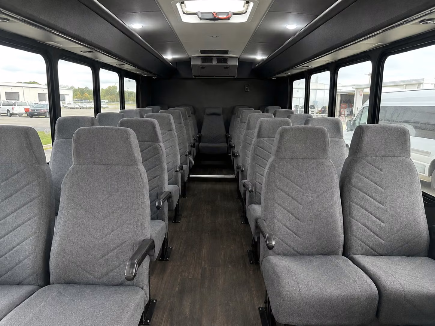20 passenger minibus inside
