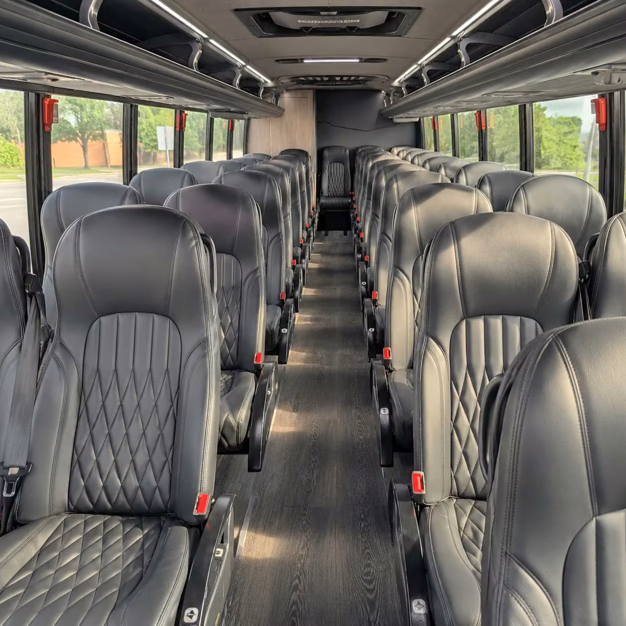 30 passenger minibus interior