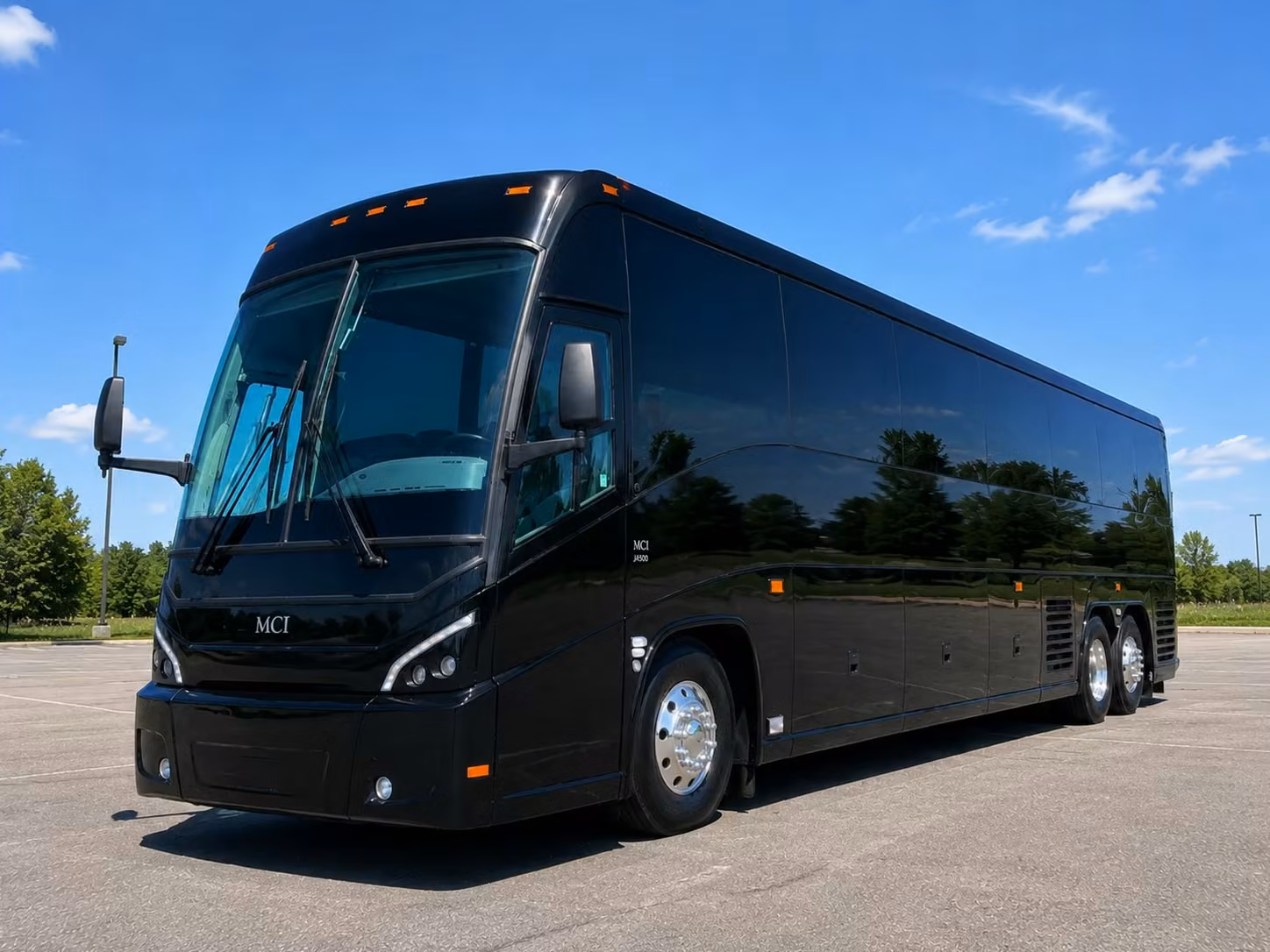 charter bus rentals for large frederick prom groups