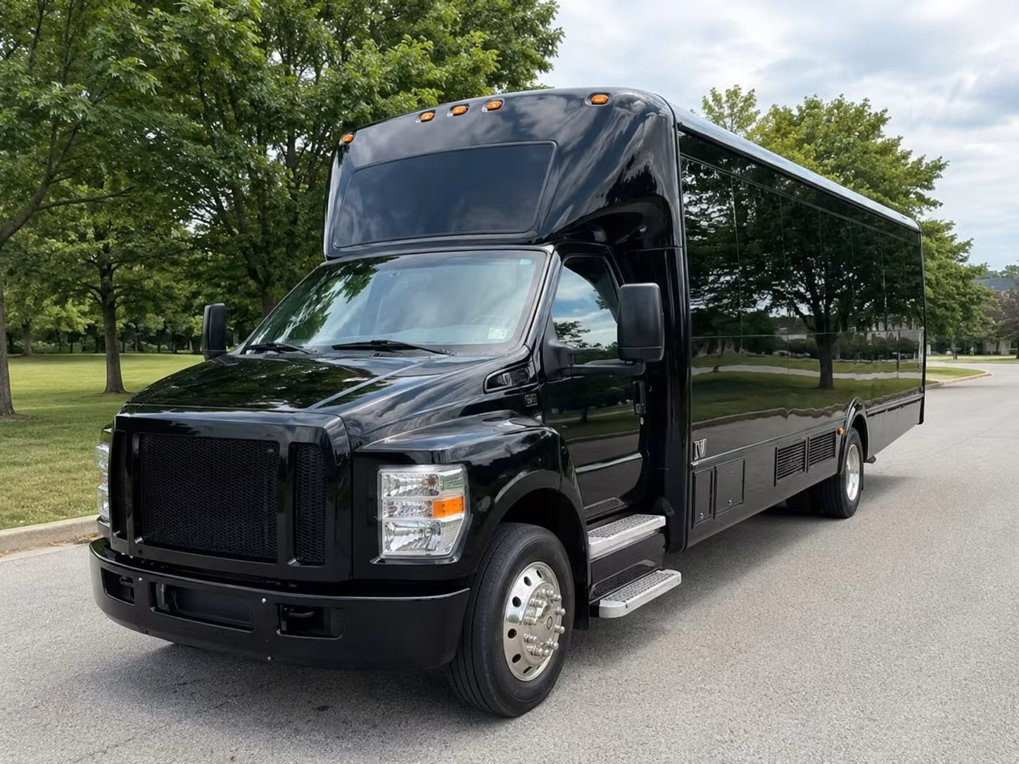 frederick party bus rental