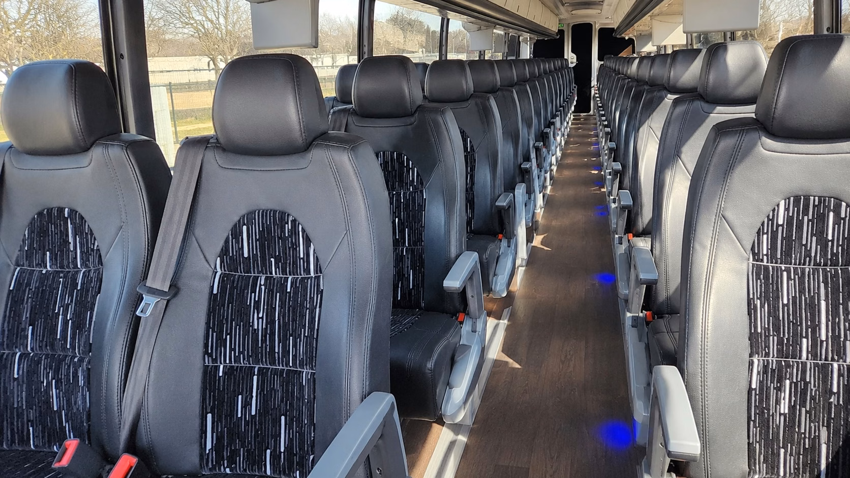 how the day of the week changes charter bus costs in frederick maryland